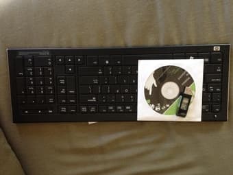 HP Wireless Elite Keyboard, Like New! - $15 (palo alto) 3