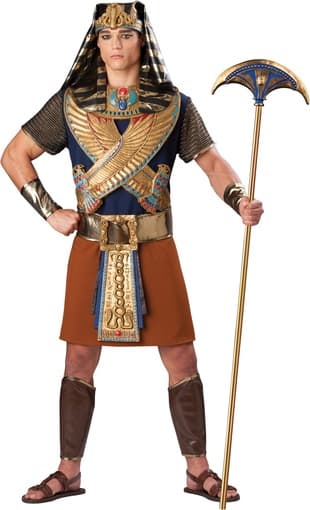 Box of costumes for sale- egyptian pharoah and gypsy and other 1
