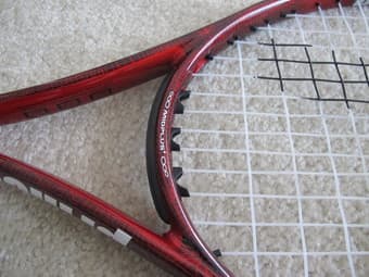 Prince O3 Red MP Tennis Racket in GOOD condition $60 2