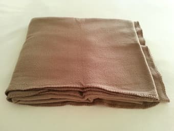 Fleece Blanket (Full/Queen) (brown), $12 1