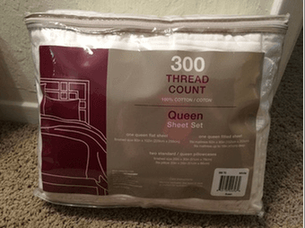 Queen Bed: Sheets, Skirt, Leg Extensions. Like NEW - All for $55 OBO 1