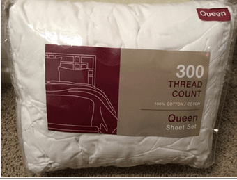 Queen Bed: Sheets, Skirt, Leg Extensions. Like NEW - All for $55 OBO 2