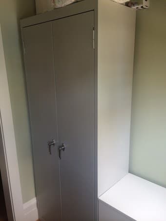 Metal Janitorial/Supply Cabinet - $150 1