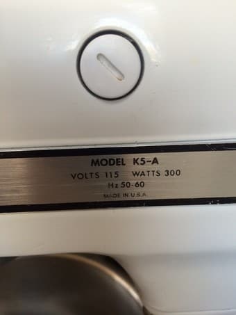 Vintage Hobart Kitchenaid K5-A Stand Mixer - $175 3