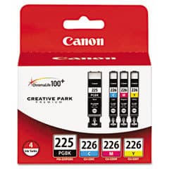 Canon PGI-225/CLI-226 4 Color Pack Inks - New 1