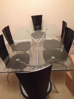 Dining Table, TV and TV Stand for sale. $300 and $150 2