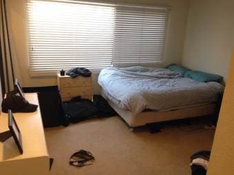 Cal Ave bedroom Aug 5-22—by Caltrain, restaurants, and coffee shops 3