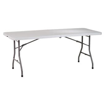 6 foot, foldable, portable table $30 1