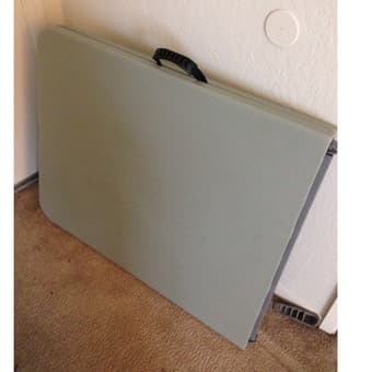 6 foot, foldable, portable table $30 2