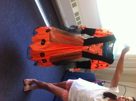 Halloween dress - girl 6-8 1