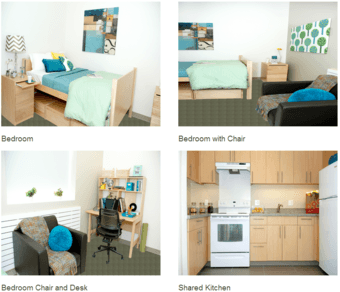 Junior Studio in Kennedy housing, EV - 17th Aug to 17th Sep - $965 1