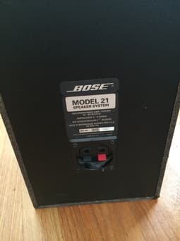 Bose speakers - model 21 - $50 2