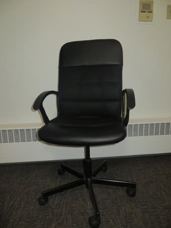 Black office Chair $30 1