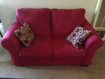 Microfiber Loveseat - Great Condition 1