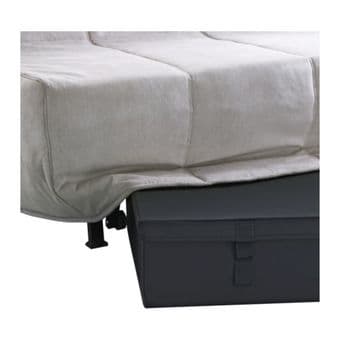 LYCKSELE LÖVÅS Sofa bed, beige, IKEA - $150 3