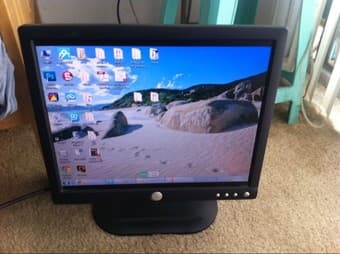 dell monitor, 17 , $10 1