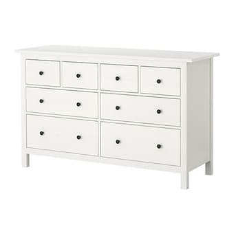 IKEA Hemnes 8-Drawer Dresser in White - $150 1