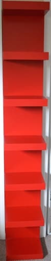 IKEA Expedit Shelving Unit in red - $25 1