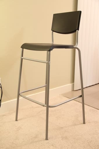 IKEA furniture: TV, TV frame, high chair 3