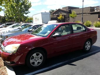 Selling My Red Chevrolet Malibu LT 6V 3