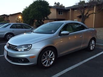 Volkswagen EOS Hardtop Convertible, Silver, 39k mi $19,900 3