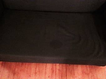 IKEA sofa bed ($50) and desk chair ($10) 2