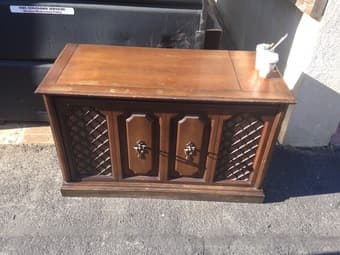 1972 RCA Old Vinyl Player & Recorder Wood 1