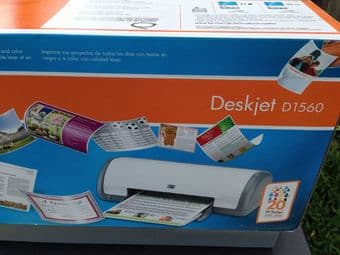 HP Deskjet D1560 Standard Inkjet Printer 2