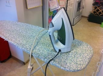 Iron and ironing board 2