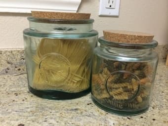 $6 glass jars 1