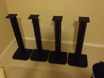 $20 Onkyo speaker stand x 4 1