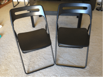 2 CHAIRS FOR SALE ($5 EACH) 1