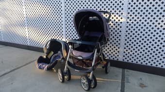 Graco travel system stroller, good condition $50 1