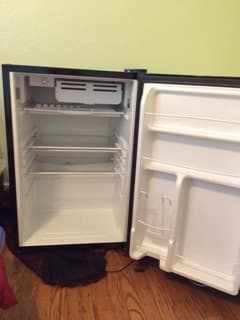 GE 4.5 cu. ft. compact fridge for sale 1
