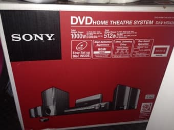 Sony Home theater 1