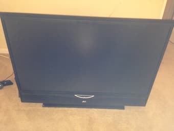 55 in JVC Flatscreen TV $150 OBO 1
