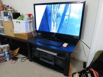 LG 42PJ350 42-Inch Plasma HDTV plus DVD HiFi TV Stand $280 1