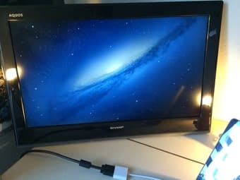 Aquos 37 inch wide-screen LCD TV - $150 (mountain view) 3