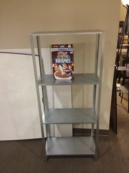 Selling Aluminum Metal Shelf - $15 1