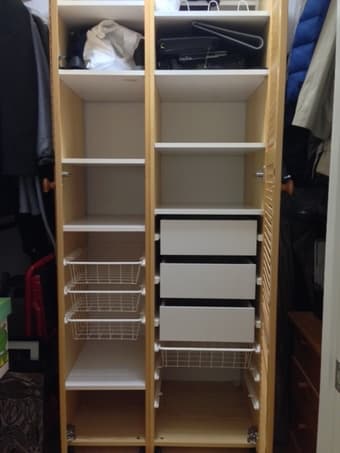 IKEA PAX Wardrobe System- - $100 (woodside) 1