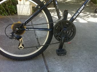 Raleigh mountain bike at $120 3