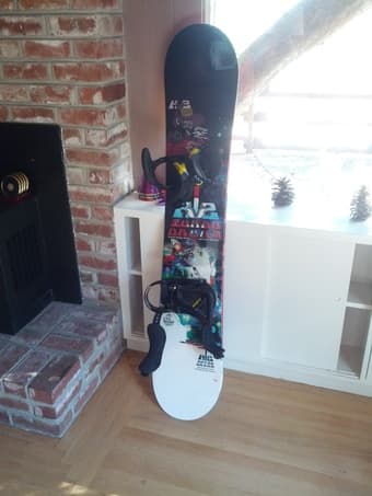 snowboard, binders & boots 1