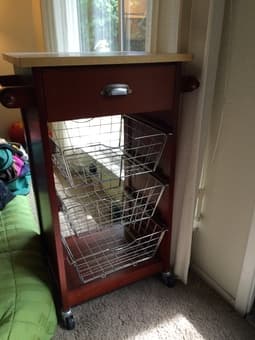 Kitchen organizer ($20) 1