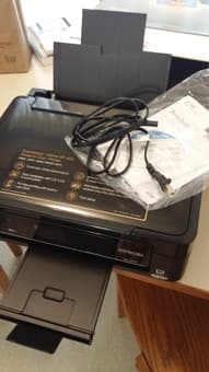 Printer EPSON XP-400 and approx. 800 sheets of paper all for $40 1