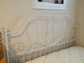 Selling dresser, desk, shelf, and Queen sized mattress 3