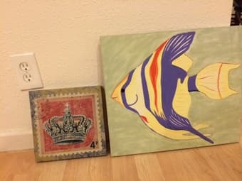 Cheap wall art! 1