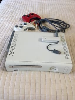 XBOX 360 - 60GB, WiFi Antenna, 2 Controllers - $100 1