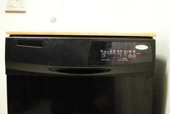 Portable Whirlpool dishwasher 24" - $380 3