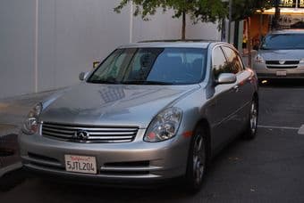 Infiniti G35, 2004, Silver/Blk Leather, 67K, 4 Door - $11,000 1
