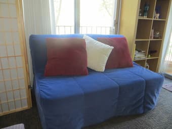 IKEA Sofa Bed - Blue - $220 1
